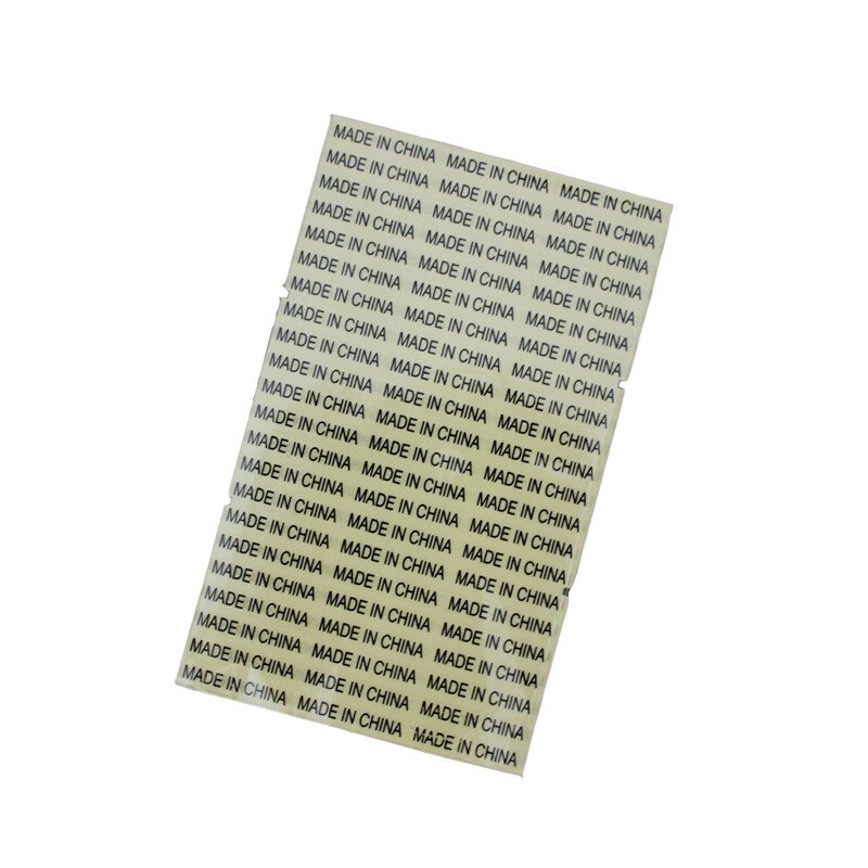 1800Pcs! Made In China Sticker White Label Met Zwa... – Vicedeal
