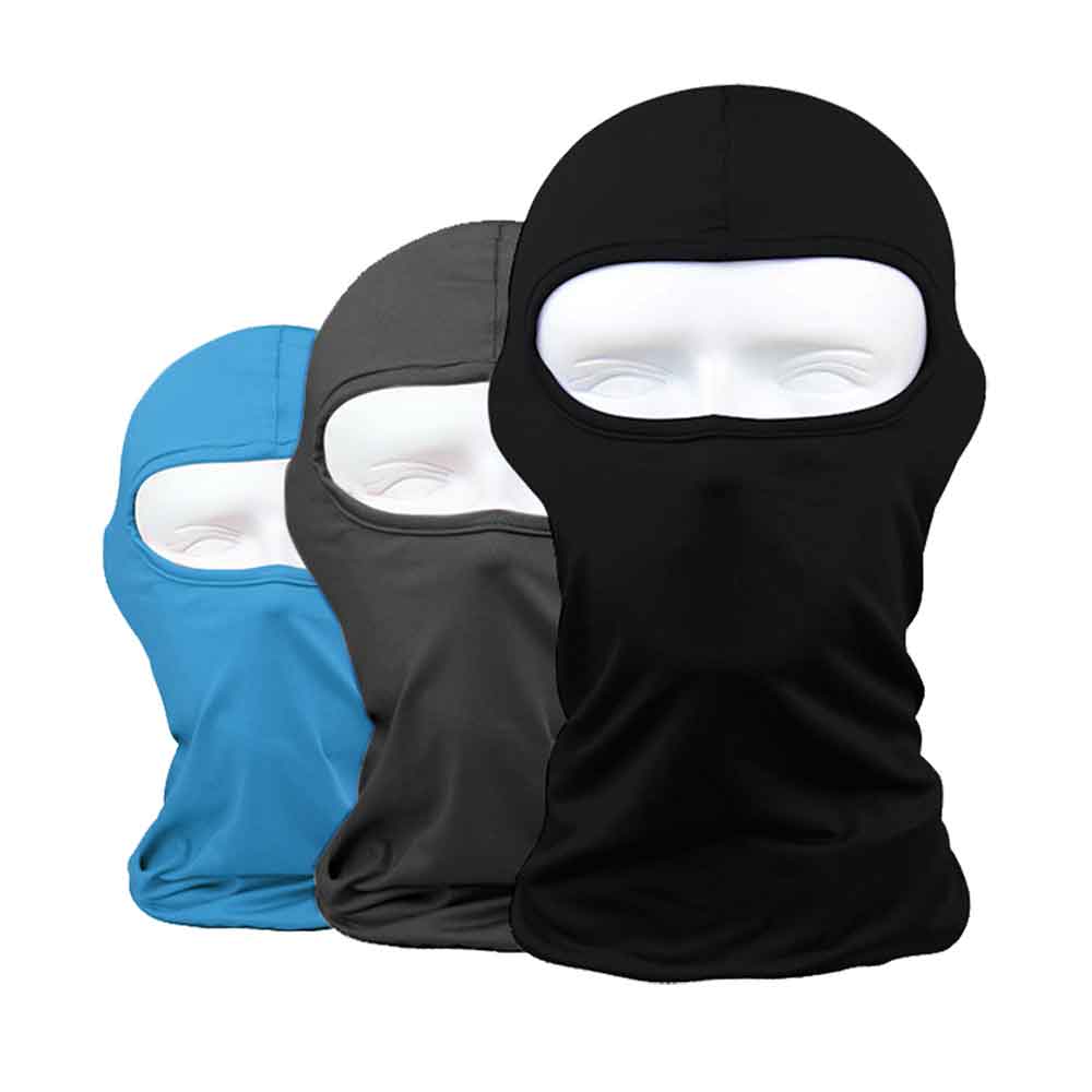 Sunland-chaussettes en tissu Lycra | Cagoule, cyclisme, Bandana, randonnée, chaussettes d'extérieur, 3 pièces, blanc, noir