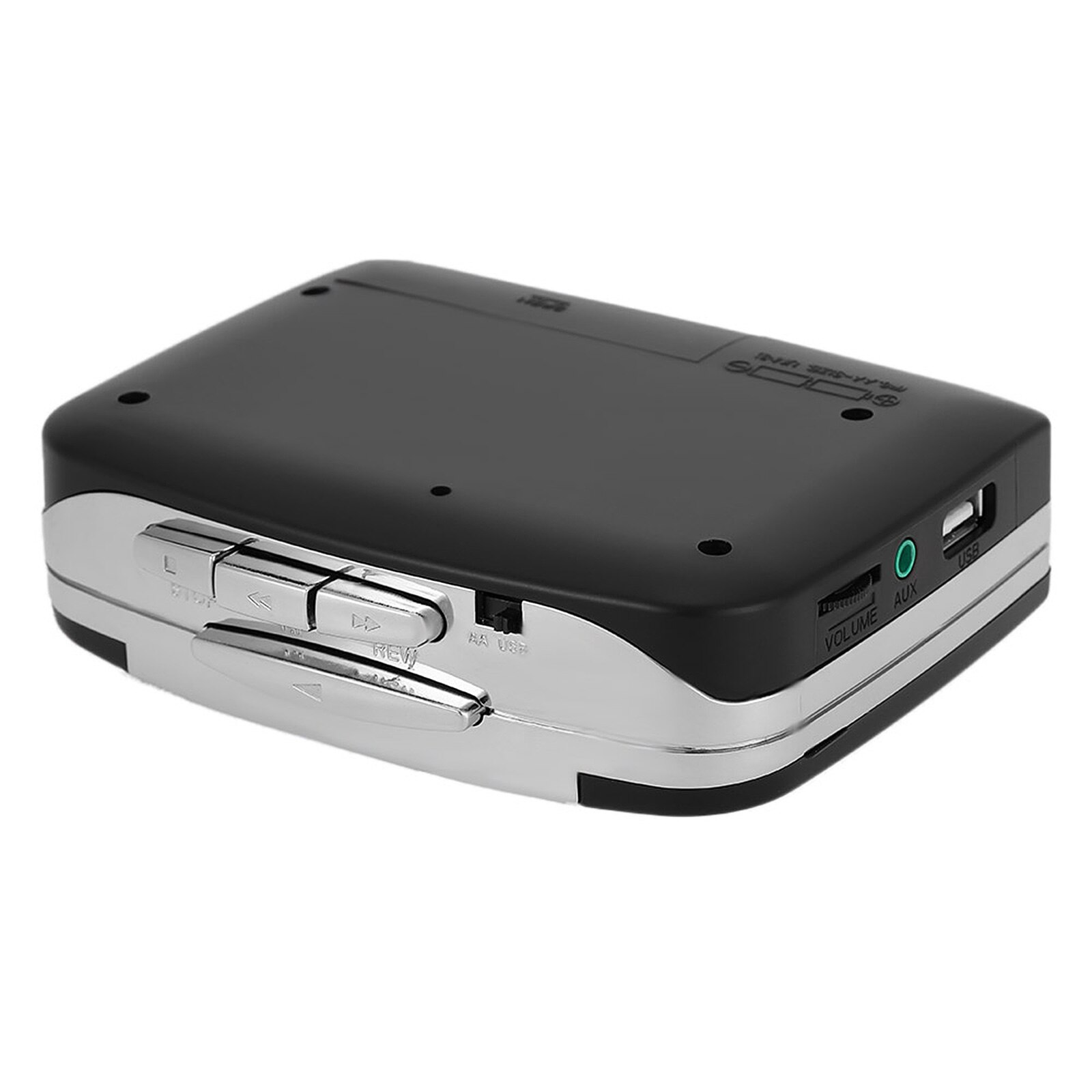 ezcap230 Cassette Tape-to-MP3 Converter Save into USB Flash Disk Auto Partition Recorder with Earphone Cassette to MP3 Converter