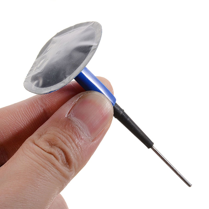 24pcs/set Auto Vehicle Tubeless Tyre Puncture Repair Kit 36mm Wired Mushroom Plug Patch Tire Repair Tools Set