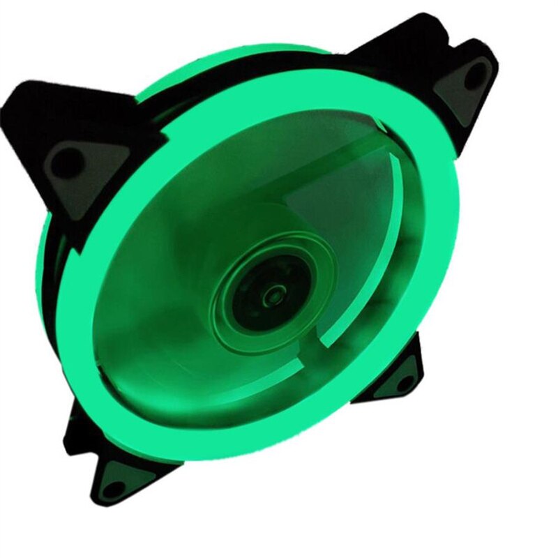 Computer Host LED Glow Blower Computer Modification Repair Parts Tool Cooling Fan Heat Sink Accessories Blower 12x12cm THB5169: 6