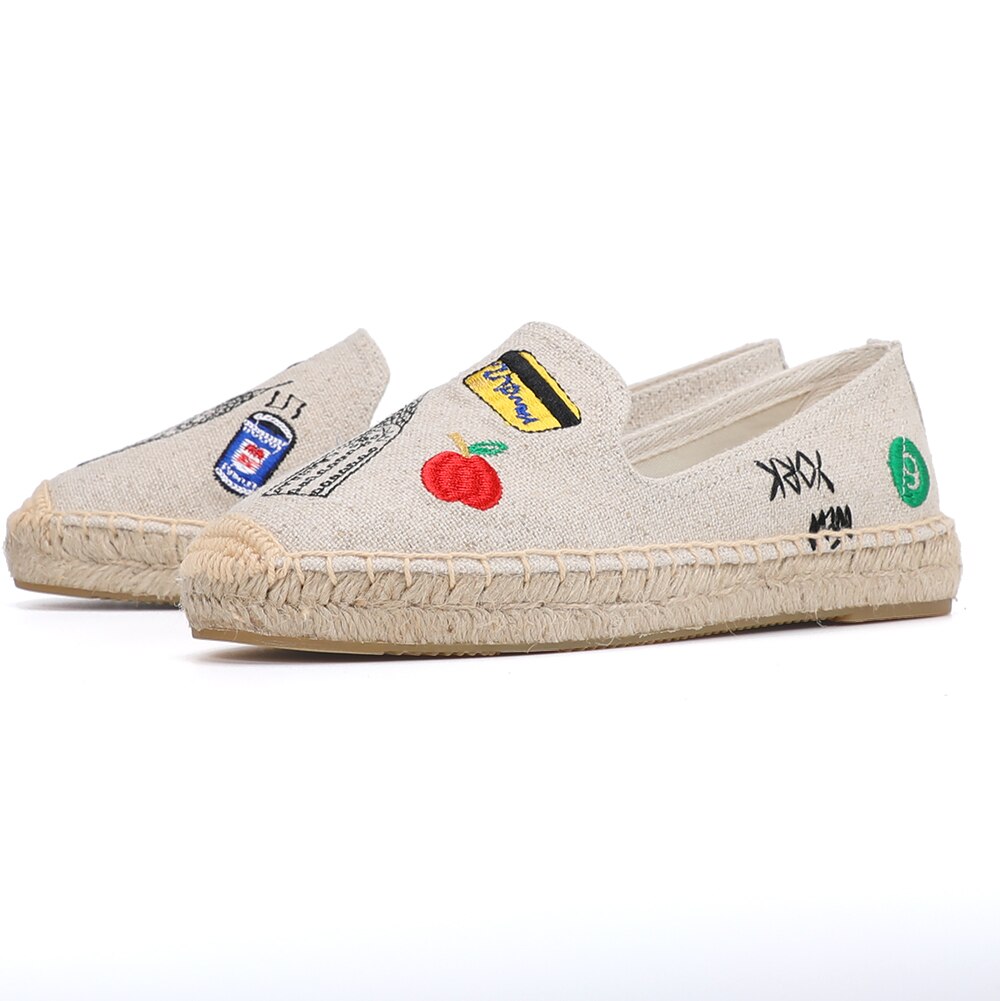 Sapatos Tienda Soludos Espadrilles Shoes Casual Flats Ballet Comfortable Ladies Slip-on Womens Breathable Flax Hemp