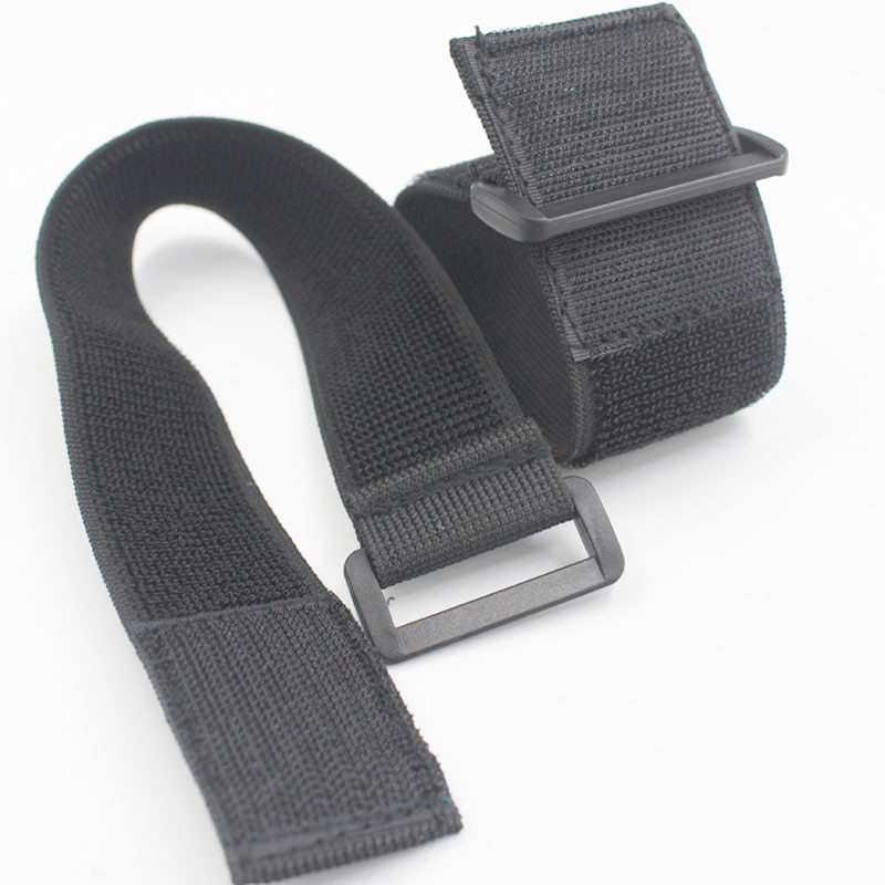 5 stks/partij 50mm nylon elastische band klittenbandsluitingen strap zelfklevende sluiting riem banden bundel sticky Polsband Pols Wraps Bandages