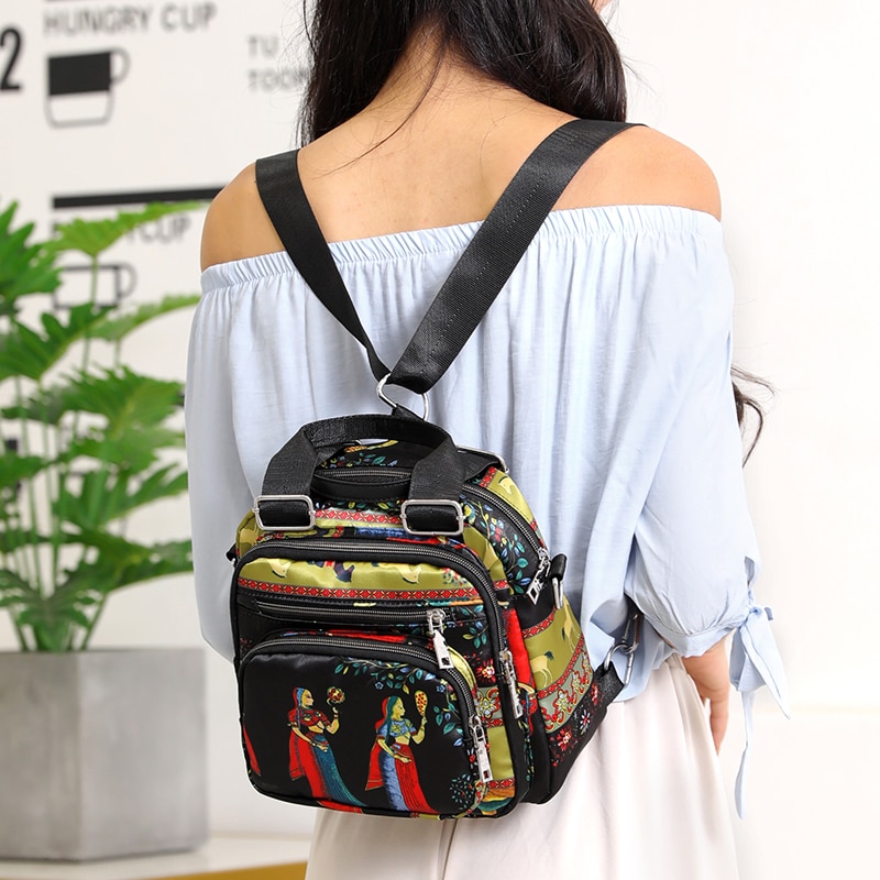 Sacs à main graphiques pour femmes, 6 nouvelles sacoches à bandoulière en Nylon, bourse de , utilisation multifonction