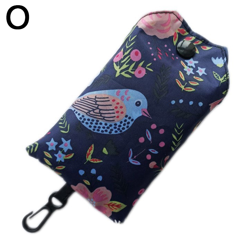 1 pz borse pieghevoli per la spesa per la spesa borsa per la spesa riciclabile borsa per la spesa lavabile ecologica resistente: O