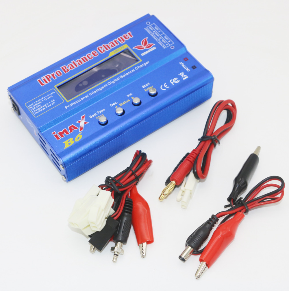 IMAX B6 Digitale RC Lipo NiMh Akku Gleichgewicht Ladegerät + AC Energie 12v 5A Adapter Tropfen