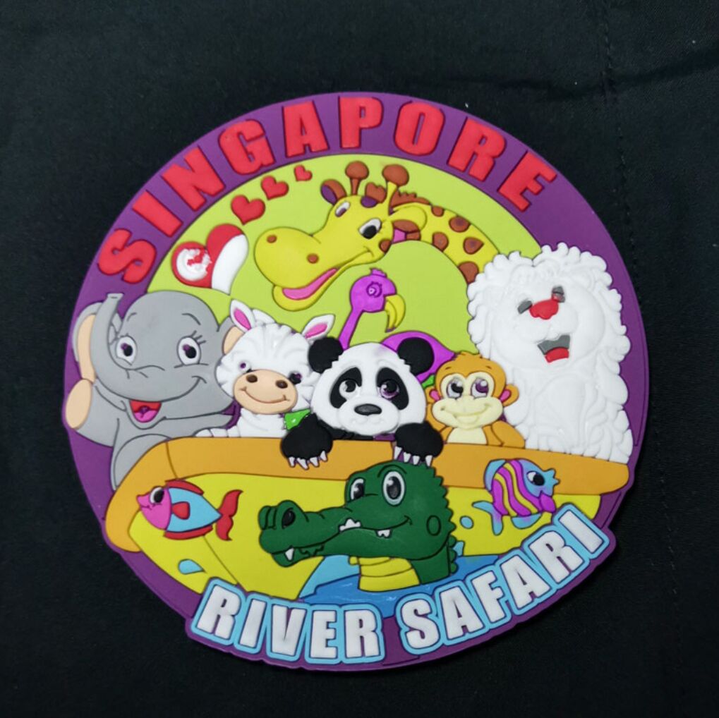 Singapore Rubber Fridge Magnet Tourist Souvenirs Refrigerator Magnetic Stickers Travel collection