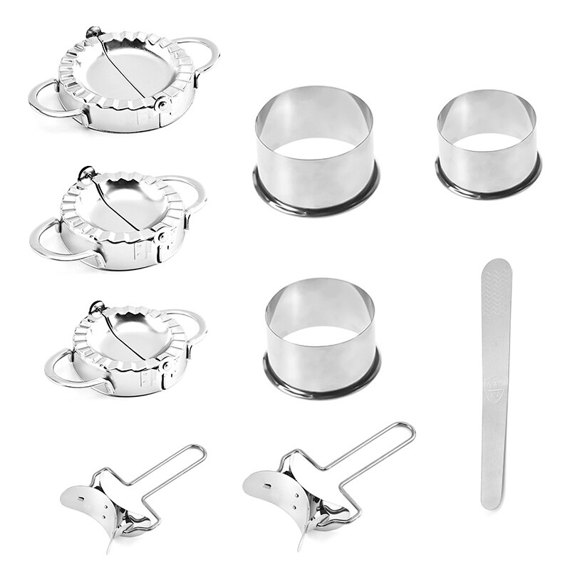 Kitchen Dumpling Maker Stainless Steel Dumpling Making Mold For Chinese Year Kitchen Accessories Baking Mold Dumpling Styler