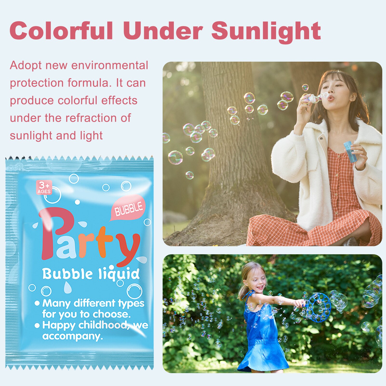 10Pcs Bubble Vloeibare 10Ml Concentraat Bellen Vloeibare Zeep Water Bubble Machine Zomer Outdoor Speelgoed Accessoires Bubble Water