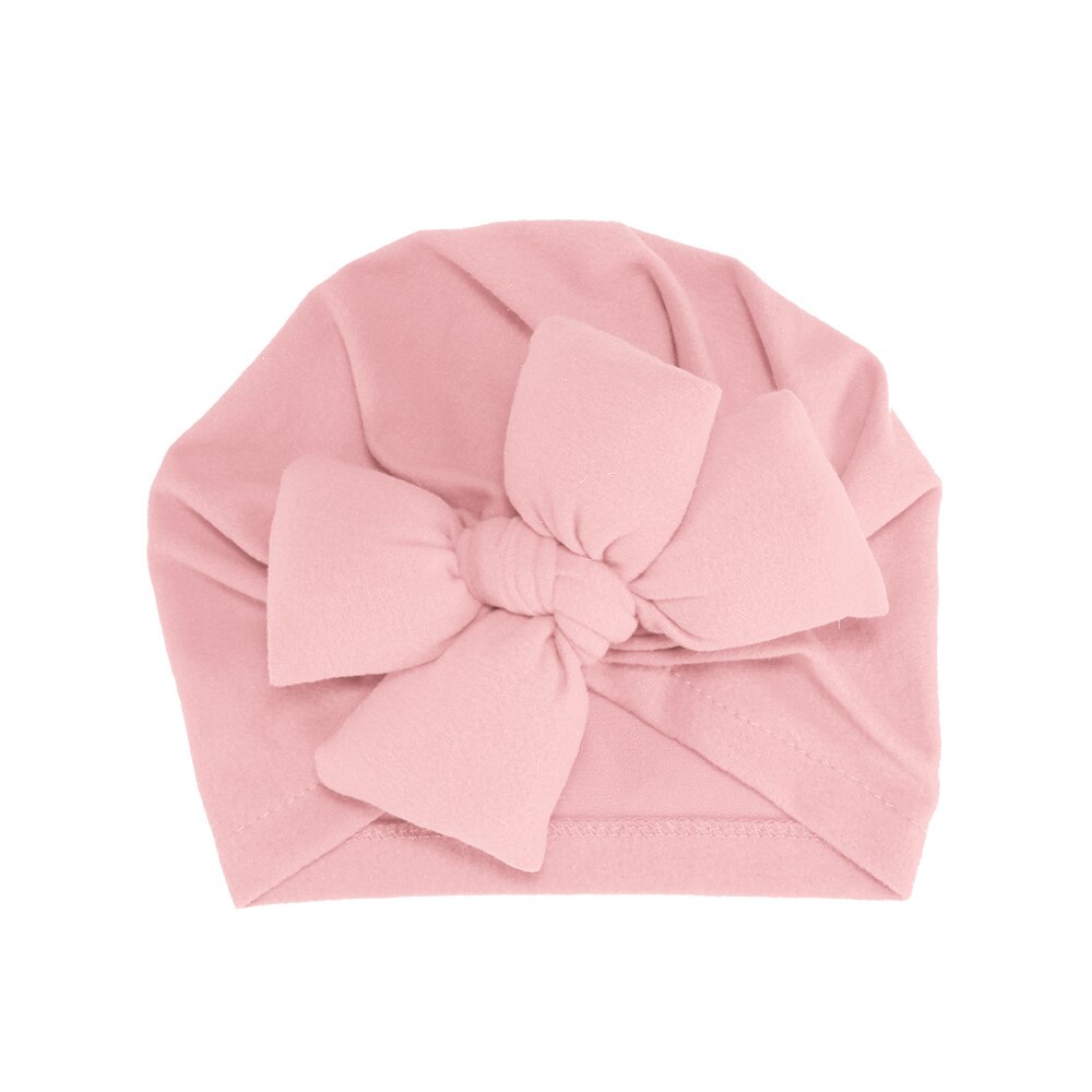 warme Leichte Baby Hütte Stirnband Harmlos Baumwolle Kleinkind Hütte Turban sot Komfortable Verknotet Hütte Bowknot Turban Haar Band
