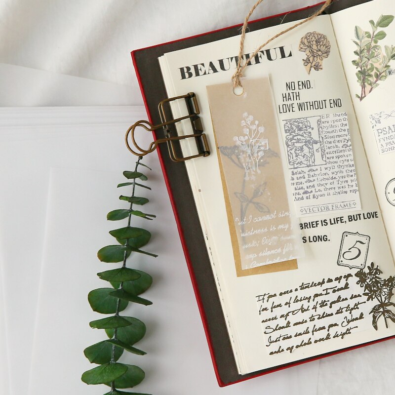 50pcs/pack A5 Translucent Paper Handmade DIY Scrapbooking Sulfuric Acid Paper Blank No Print 8*6 INCH