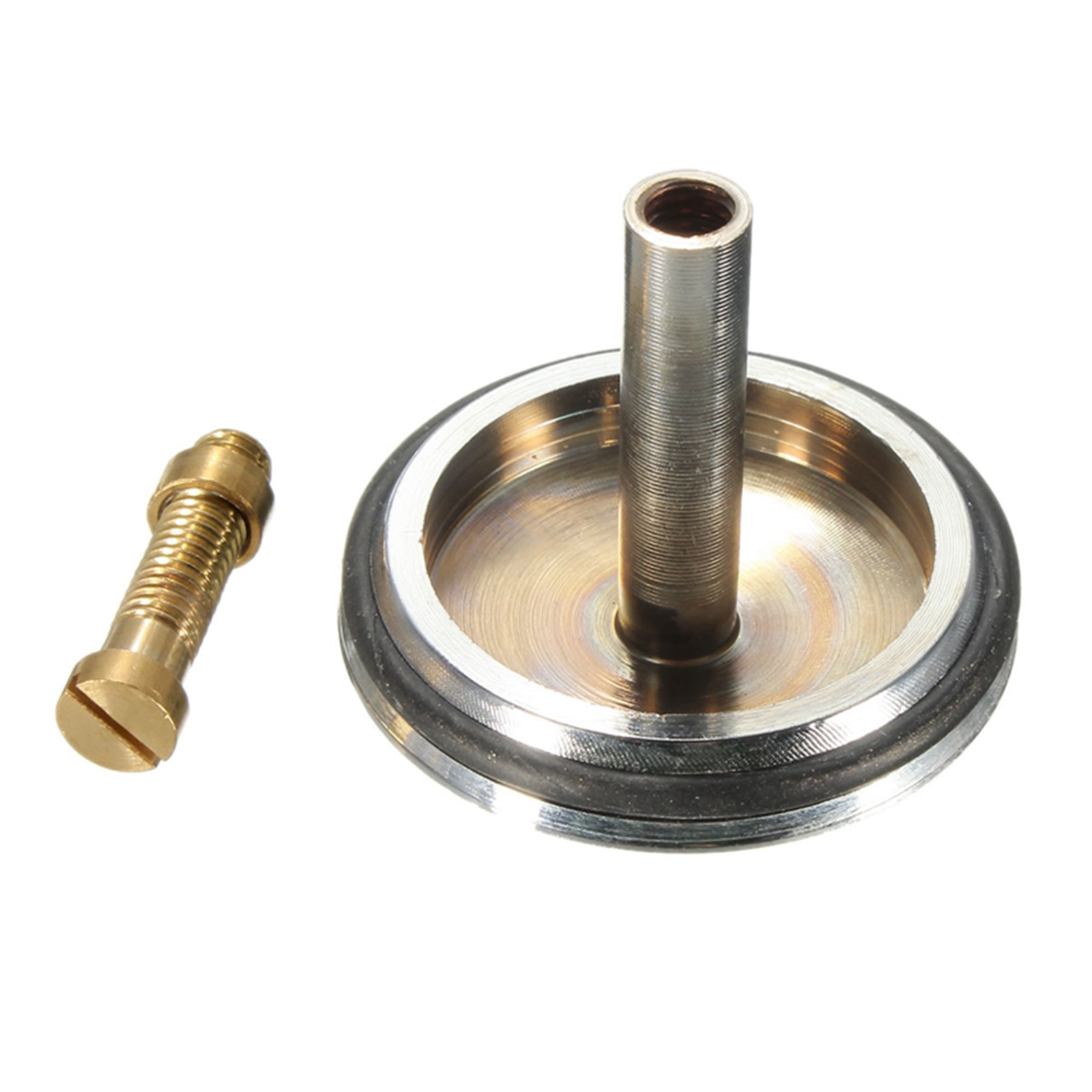 1Pc 44Mm Bad Plug Vervanging Bad Pop Up Afval Plug Alleen Platte Seal Messing Badkamer Bad Afvoer Afdruiprek zeef Laagste Prijs
