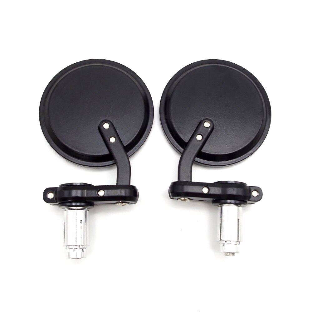 Bilinli Universele Ronde Achterspiegels – Set Van 2, 8 Mm Schroefdraad, Zwart, Geschikt Voor Motor, Scooter En Elektrische Fiets