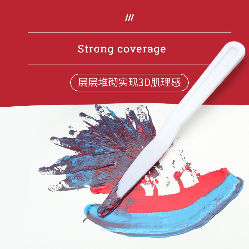 12/24 Color Acrylic Paint Set 12 Ml Art painting Paint Waterproof Hand-Painted Wall Painting DIY