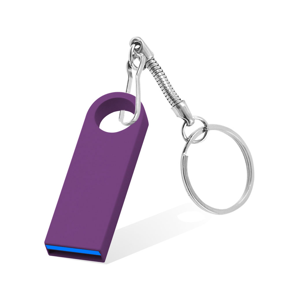 Metall Schlüsselanhänger 3,0 USB-Stick 128 GB Pen Drive 8 GB 16 GB 32 GB 64 GB Speicher U Stick 3. 0 Hochgeschwindigkeits-Stick: YELLOW / 128GB