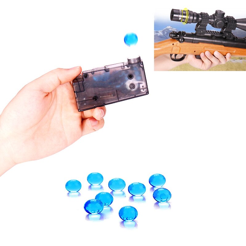 1@# Shooting Supplies Color Water Absorption Beads Bullet Non Toxic and Tasteless, Clean Environmental Protection 100/500Pcs/bag