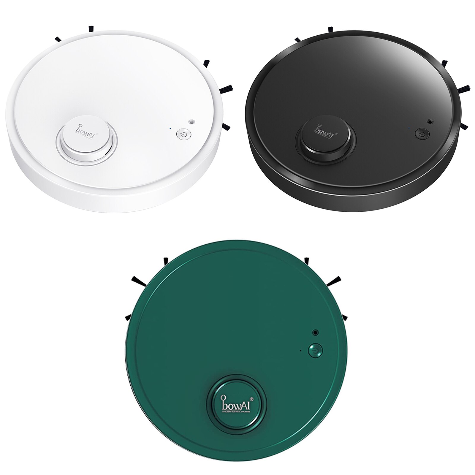 Robot Vacuum Intelligent Multiple Cleaning Modes Vacuum For Pet Hairs Hard Floor Carpet Household Cleaner Three In One Machine