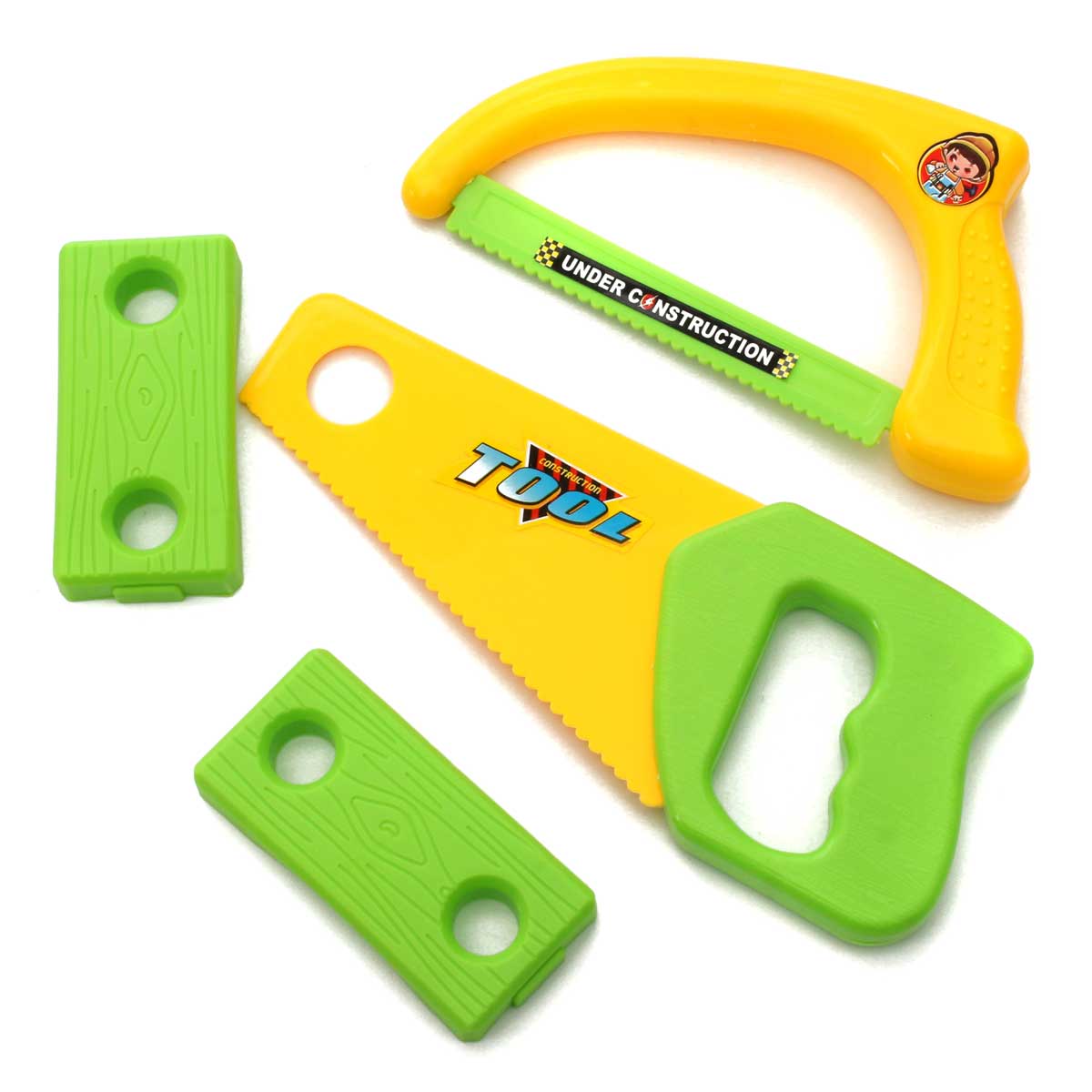 1 ensemble en plastique Simulation réparation outils jouets ensemble semblant jouer jeu jouet clé marteau vis outils Kit pour enfants jouet