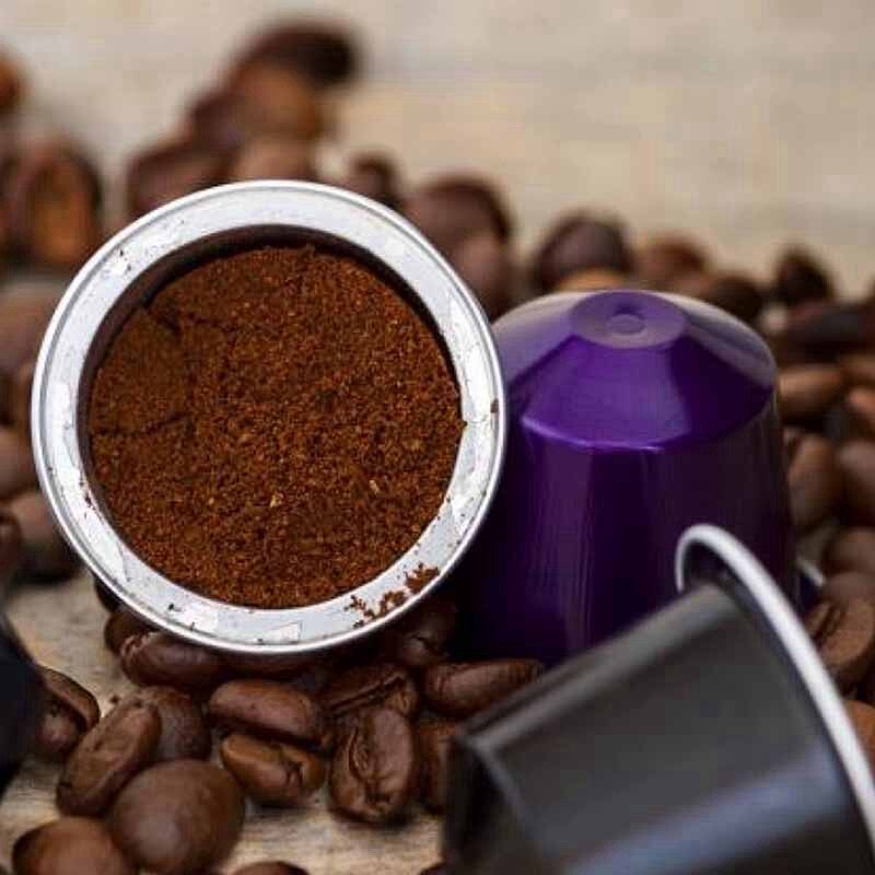 100 Stuks Hervulbare Koffiecapsules - Wegwerp Aluminium Folie Cups voor Nespresso - 15ml