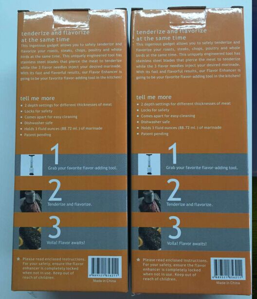 Sauces injector flavor enhancer tenderize and flavorize at the same time