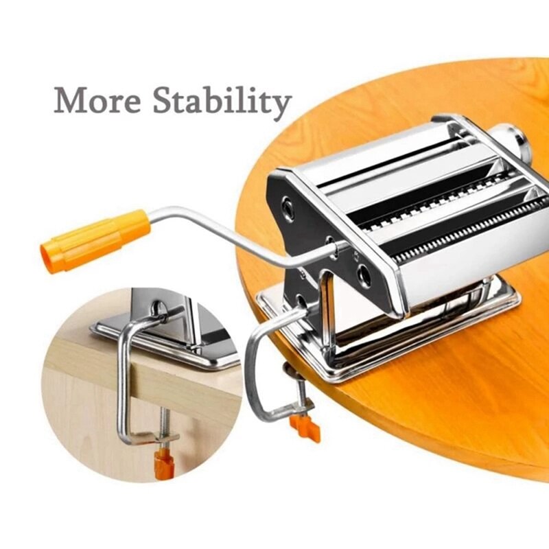 Pasta Press Machine Noodle Maker Split Two-Knife Household Manual Pasta Machine Pressure DIY Noodles Makers