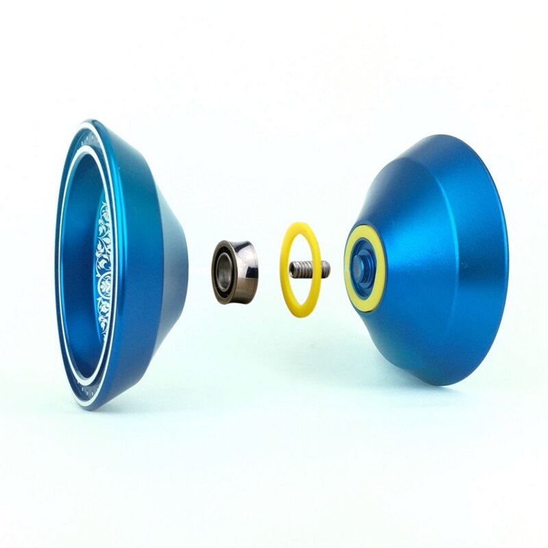 BEBOOYOYO Metal Yoyo Yoyo Set Yo Yo + Glove + 3 String L1 Yo-Yo Goods Classic Toys