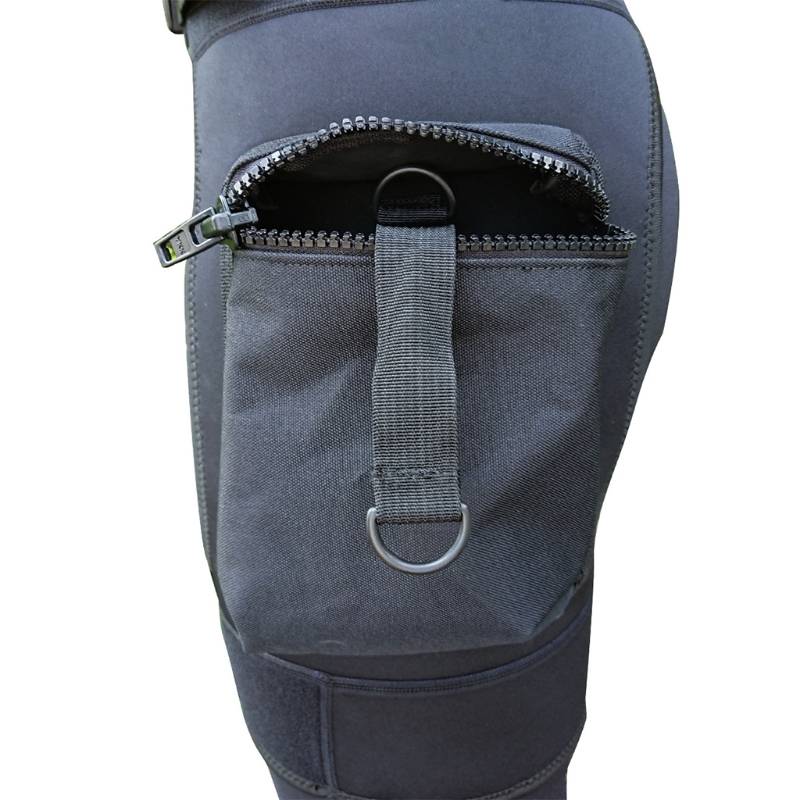 Outdoor Duiken Broek Neopreen Wetsuit Tech Shorts Dompelpompen Belasting Gewicht Pocket Been Dij Broek Bandage Broek Shorts 24BD