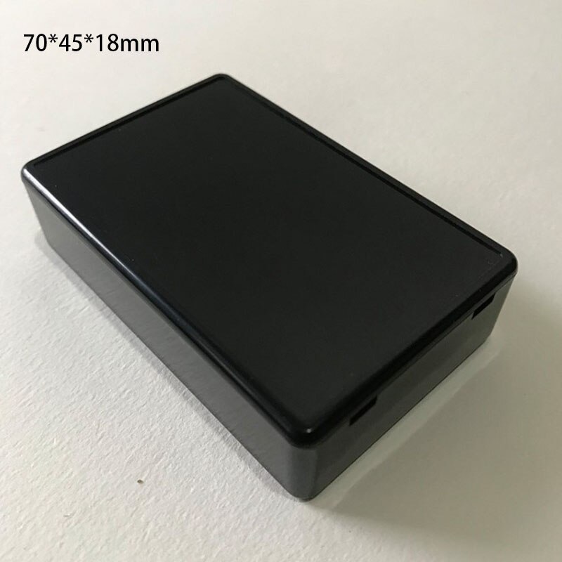 Black Project Box Storage Case Waterproof DIY Housing Instrument Case Enclosure Boxes Electronic Home Supplies 50*28*15MM: 70x45x18mm