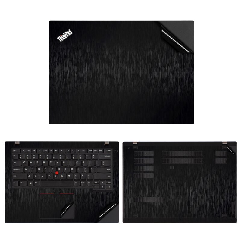 Full set of Laptop Skins for Lenovo ThinkPad X1 Carbon Anti-Scratches/Dust Vinyl Decal Sticker for ThinkPad X1 Carbon Cover: X1 Carbon 4th 2016 / Matte black