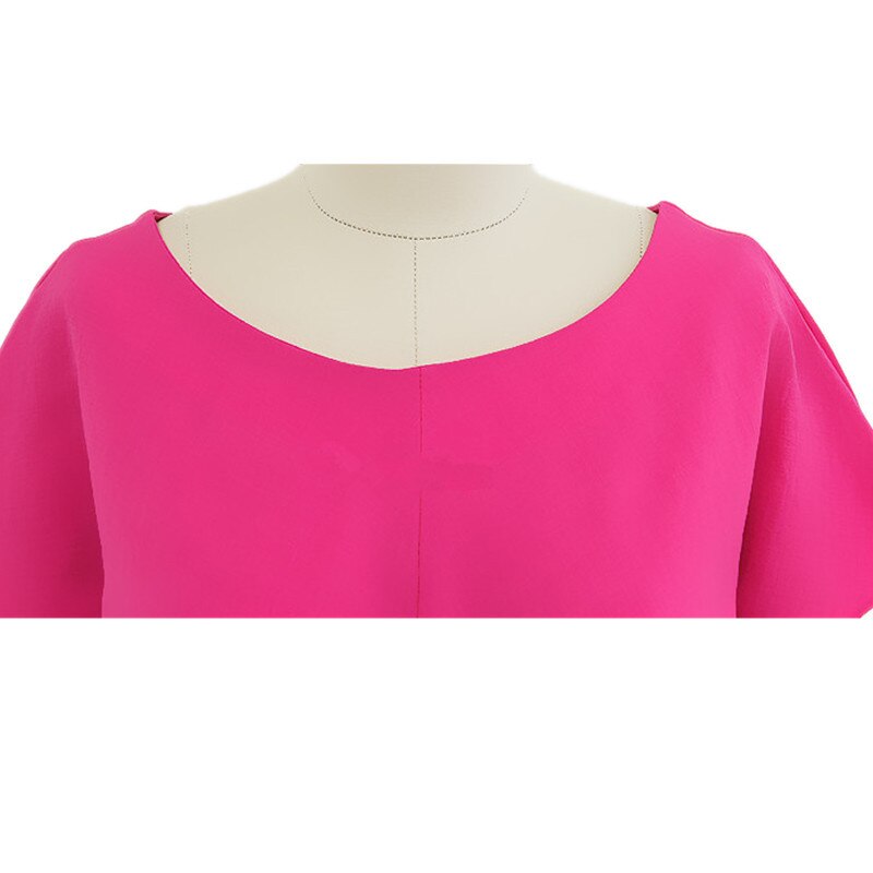 Xl Xxxxxl Plus Size Vrouwen Kleding Zomer Stijl Mode Dame Top Boog Shirts Chiffon Blouses Vrouwelijke Tunieken Camisas Femininas