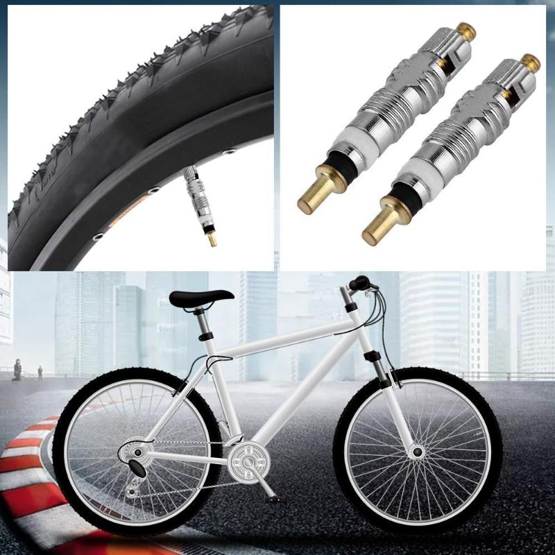 Fransk presta cykeldæk cykeldæk ventilkerner + værktøj til fjernelse af ventilkerne cykeltilbehør dækventilker plus fjernelsesværktøj