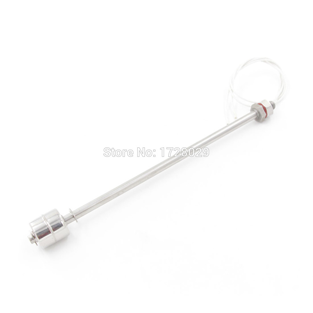 260mm Float Switch Stainless Steel Single Ball Horizontal Water Level Sensor