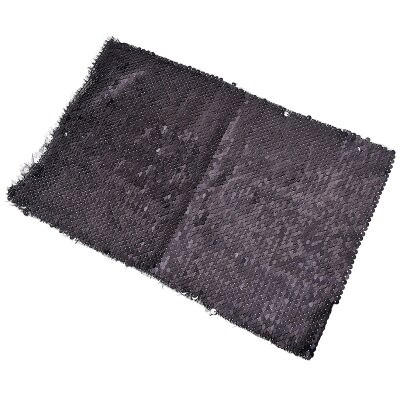 Tela de retales de poliéster con lentejuelas reversibles de doble cara, material para costura hecha a mano, suministros de ropa, 21x29cm: 2