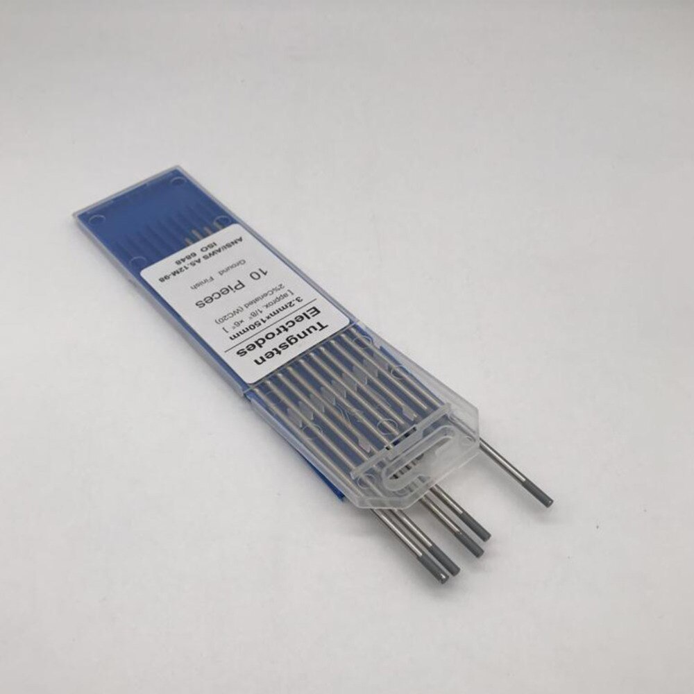 1 Pack Tungsten Electrodes Ceriated Ground Finish Welding Rods Welding Electrode for Arc Welding TIG