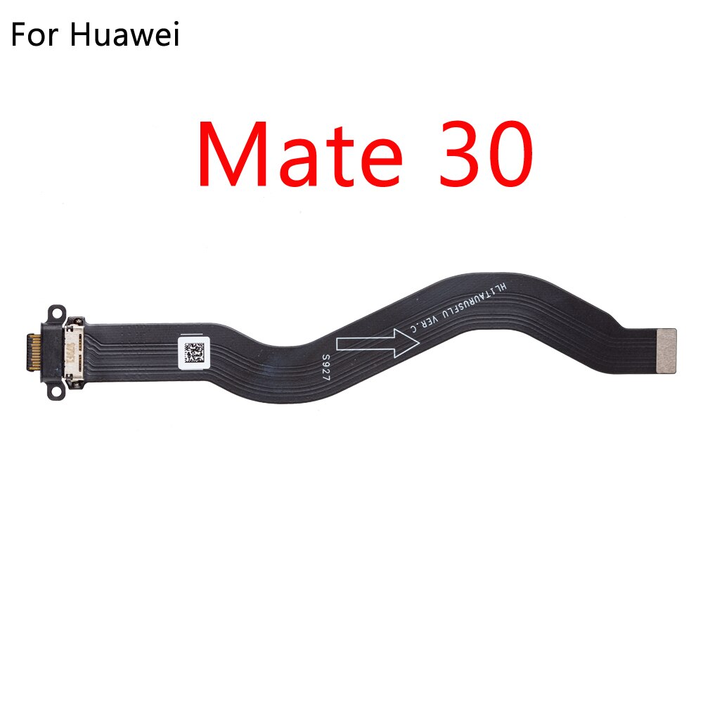 Charging Port Connector Board Parts Flex Cable With Microphone Mic For HuaWei Mate 7 8 9 10 Pro 20 lite: For Mate  30