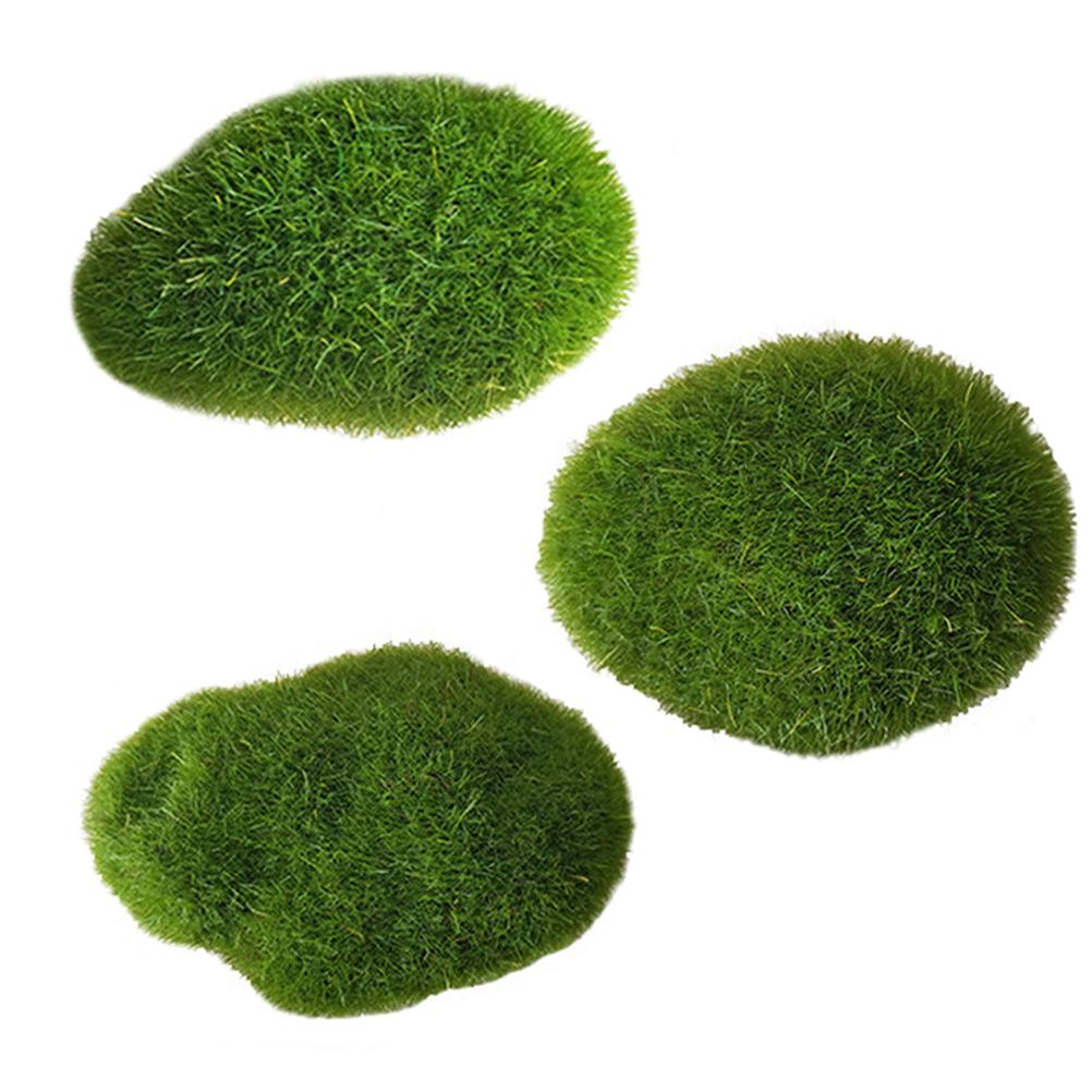 Roches artificielles en mousse décoratives, belles boules de mousse pour plantes en Pot, roches décoratives de bois