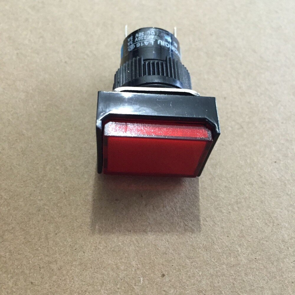 AC 220 V Rode LED Licht Fault Signaalindicatorpictogram Pilot Lamp