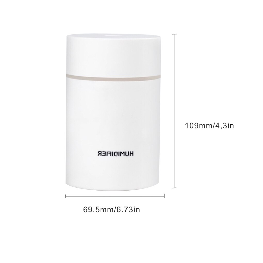 Auto 300ml Air Humidifier Home Office Air Diffuser Automatic Power-off Water Mist Spraying Humidifier for Car Home