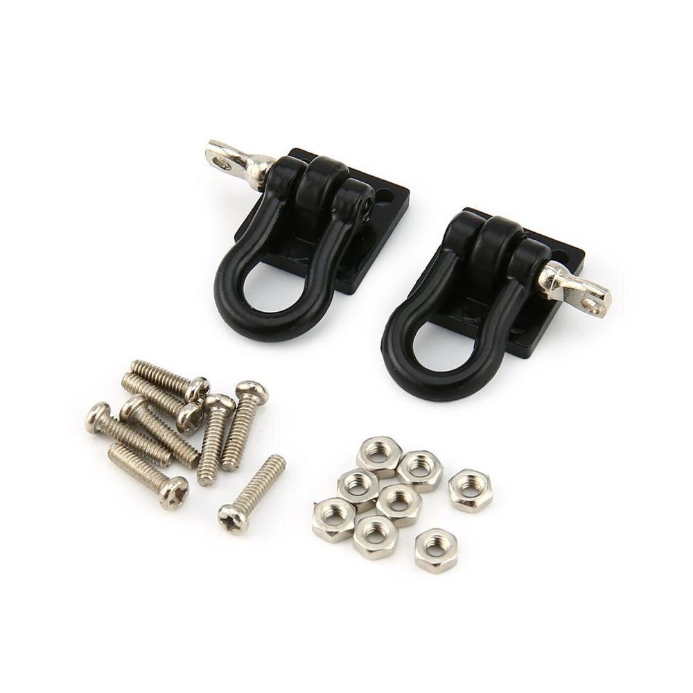 1 Pair Trailer Hook 1: 10 Scale Accessory For RC Crawler SCX-10 Truck