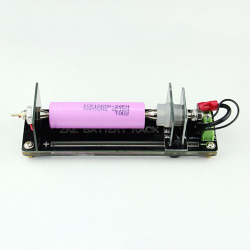 4 Draad Batterij Weerstand Capaciteit Test Testen Stand Mobiele Houder Voor 18650 26650 21700 Aaa