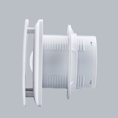 220V Ventilator Extractor Wall Mounted 4 Inch Exhaust Fan Low Noise Home Bathroom Kitchen Garage Air Vent Ventilation