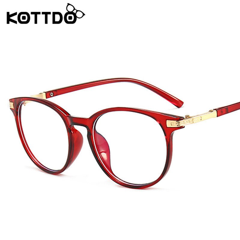 KOTTDO-gafas transparentes para hombre y mujer, lentes de ordenador con montura Anti azul, óptica, Mtopia