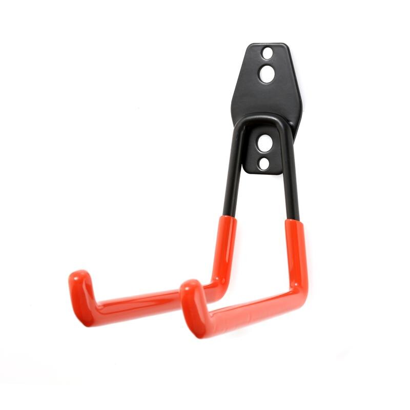 Haak garage opslag gereedschap aan de muur gemonteerde zware u-vormige gereedschapshouder dubbele garage organizer haak antislip coating benodigdheden
