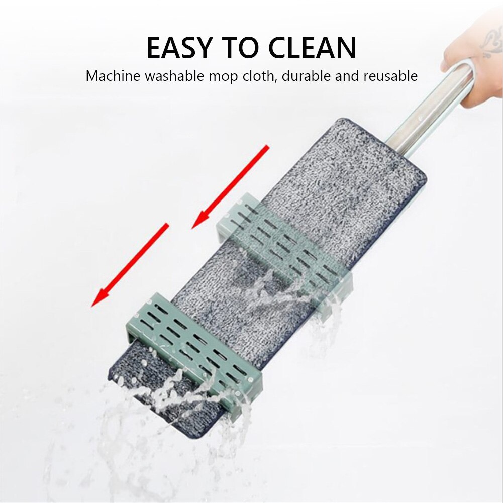 2/4/6/8PCS Microfiber Floor Mop Cloth Replace Rag Mop Self Wet And Cleaning Paste Mop Dry Cleaning Mop Floor Cloth Home Bathroom
