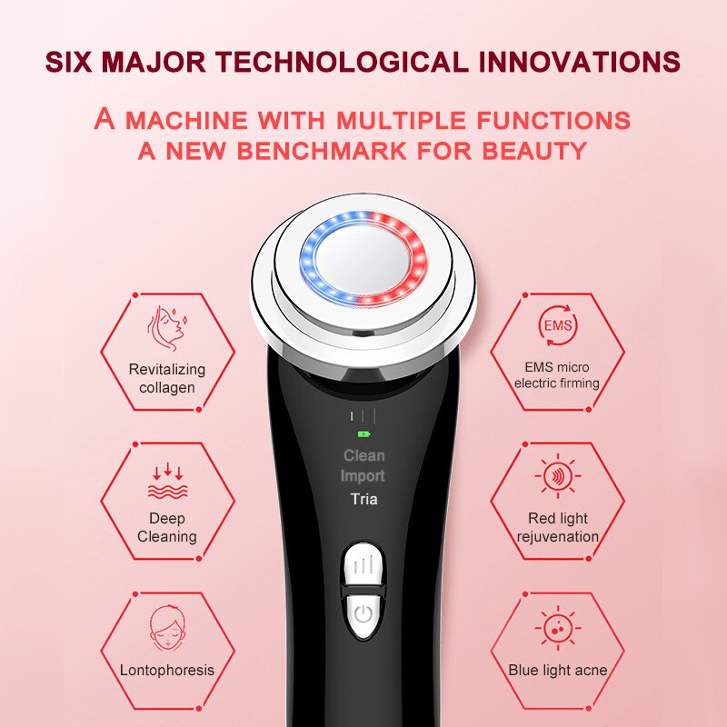 Rf Ems Radio Mesotherapie Elektroporatie Rf Lifting Beauty Led Photon Gezicht Huidverjonging Remover Rimpel Radio Frequentie