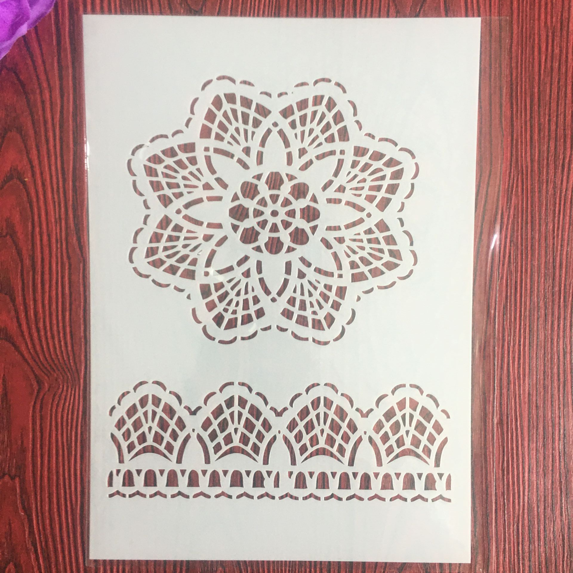 A4 29 * 21cm flower Mandala DIY Stencils Wall Pain... – Vicedeal