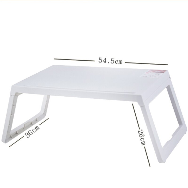 Nowe łóżko biurko składane podstawka robić laptopa uchwyt stół robić nauki biurko plastikowe składane biurko komputerowe na kanapa z funkcją spania herbata służąca podstawa stołu: Szary