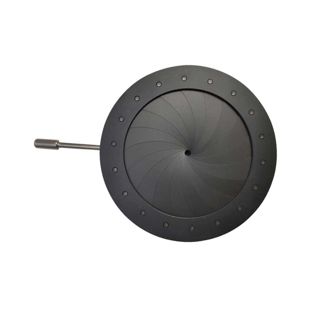 Optik Iris Kamera Adapter Mikroskop Kondensator Blende Membran Optische Instrumente Schwarz Mini Amplifying Durchmesser Einstellbare