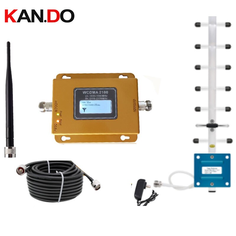 3G Cellular Amplifier WCDMA 2100MHz 3G Mobile Signal Booster 3G signal Repeater for MTS Beeline Vodafone EU Assia Africa RU