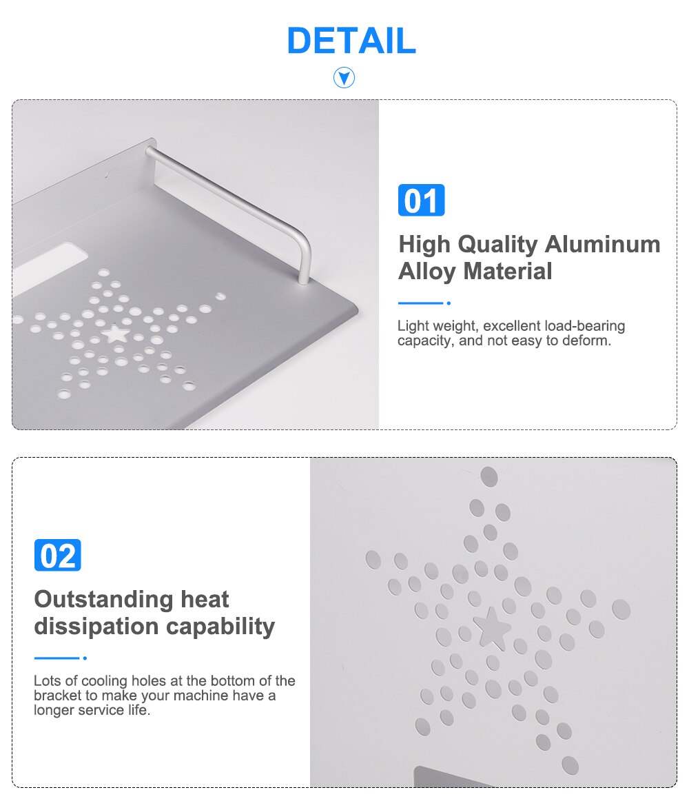 Aluminum Mini Projector Tray Bracket Projector Accessories Stand Wall Bracket Ceiling Bracket Support Room Proyector Holder